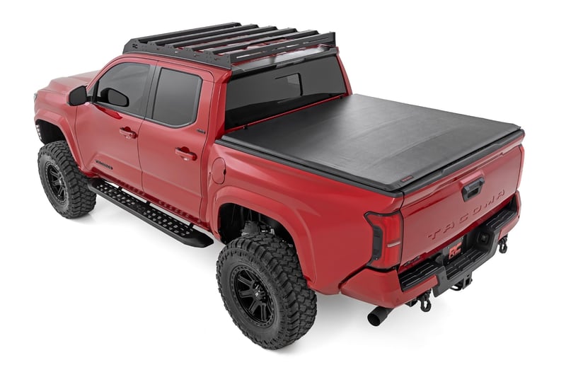 RC Soft Roll Up Bed Cover | 5' Bed | Toyota Tacoma 2WD/4WD (2024-2026) (manufacturer page)
