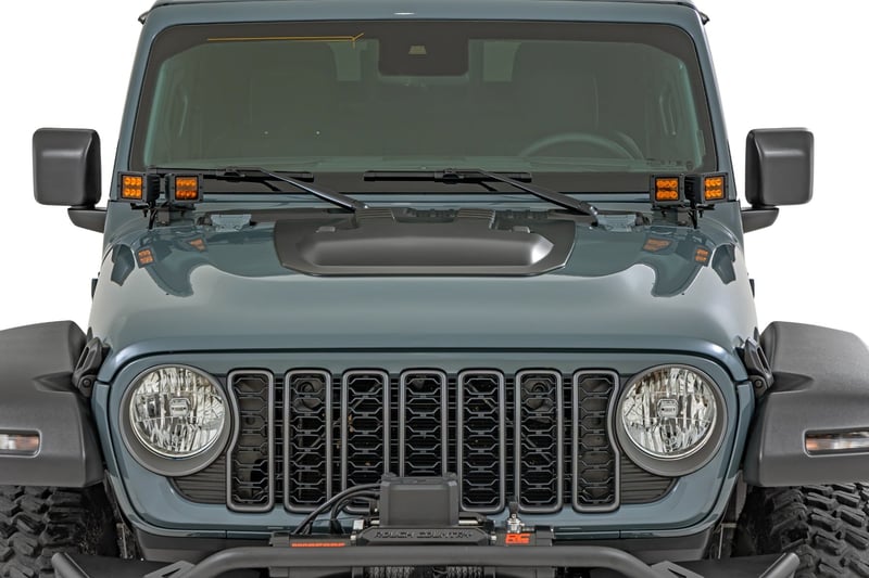 RC Hood Scoop | PY5 Nacho | Jeep Gladiator JT/Wrangler JL 4WD (2018-2026) (manufacturer page)