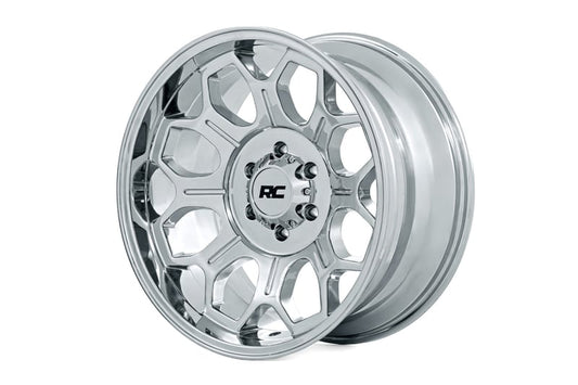 Rough Country 77 Series Wheel | One-Piece |Chrome | 22x12 | 6x5.5 | -44mm (manufacturer page)