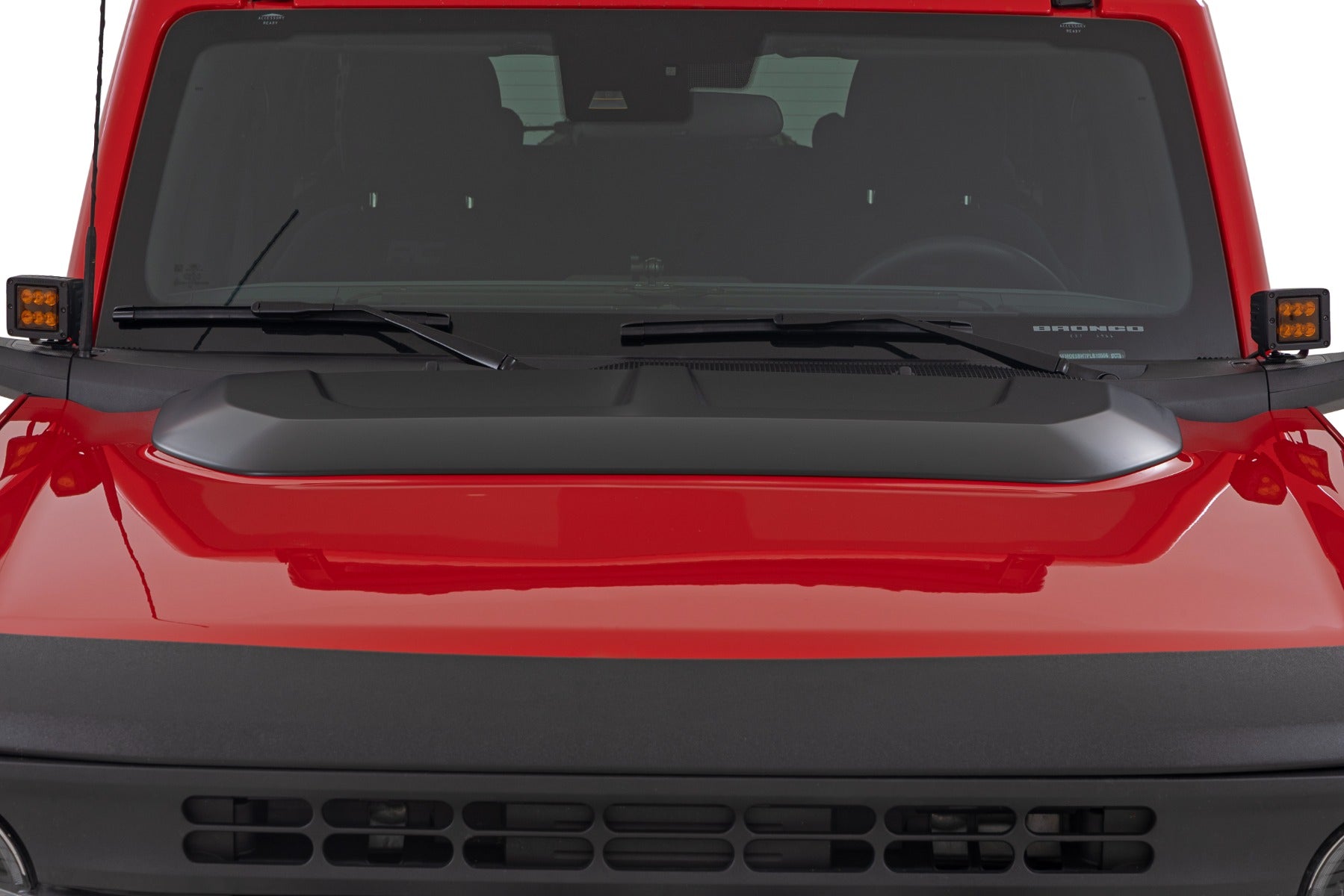 Hood Scoop | M7 Carbonized Gray | Ford Bronco 4WD (2021-2026) - Misc 25% (Image 4 of 6)
