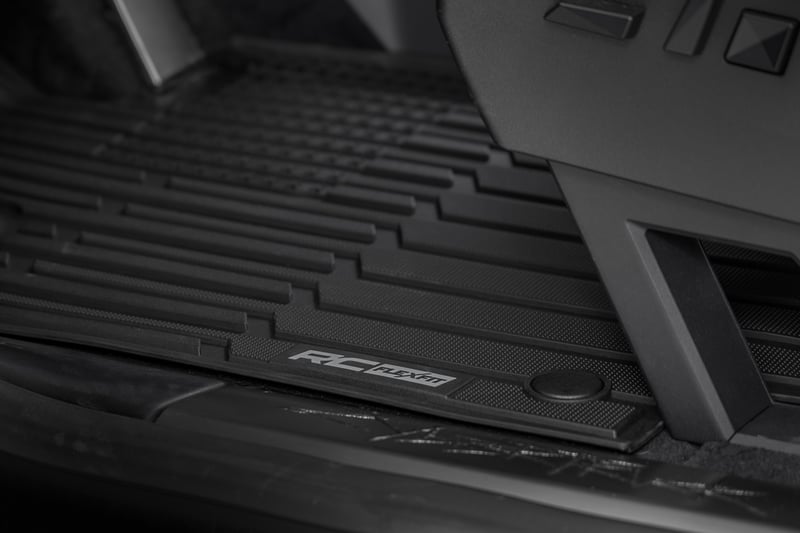 RC Flex-Fit Floor Mats | FR & RR | Tesla Cybertruck 4WD (2024-2026) (manufacturer page)