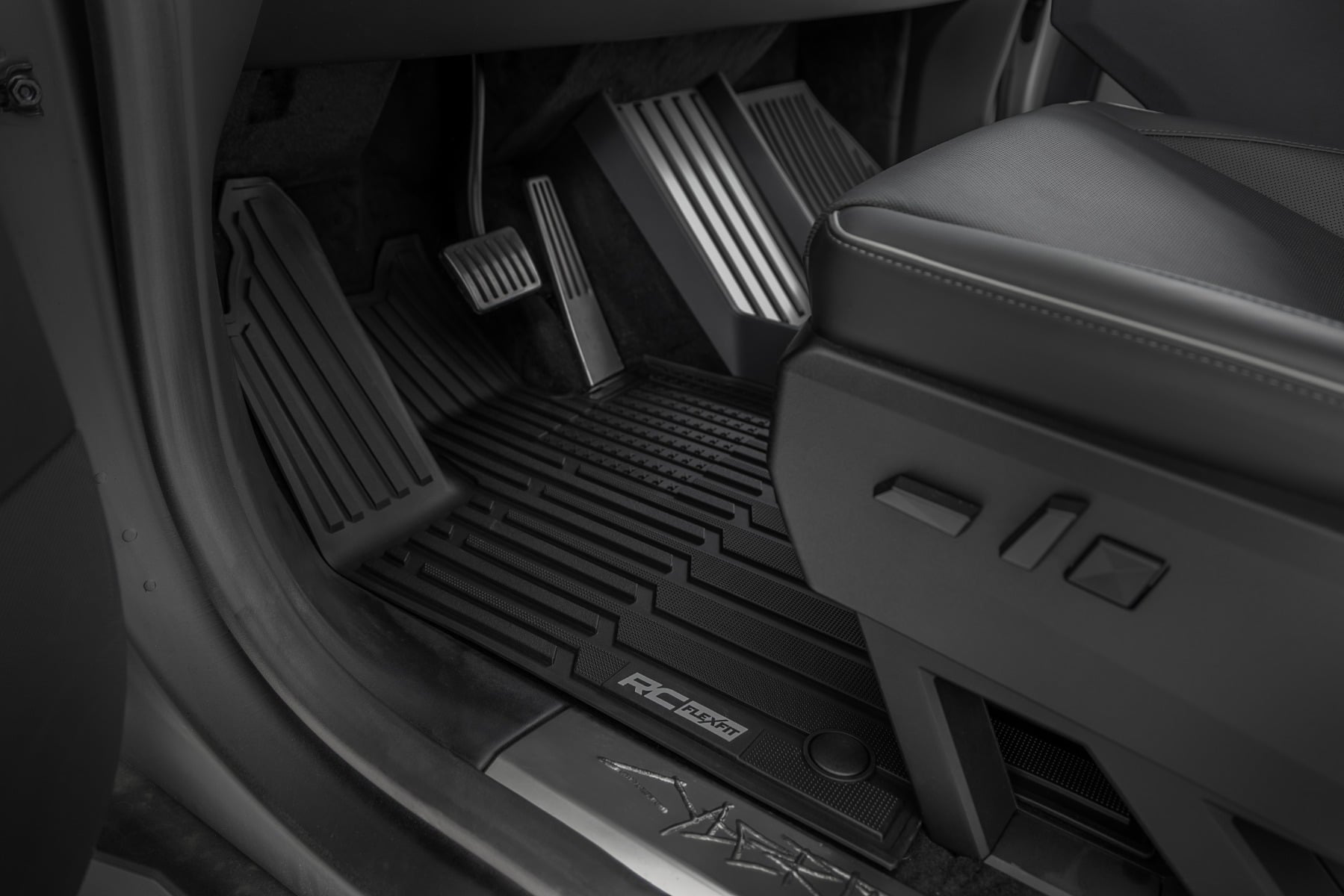 Flex-Fit Floor Mats | FR & RR | Tesla Cybertruck 4WD (2024-2026) - Interior & Mats (Image 2 of 6)