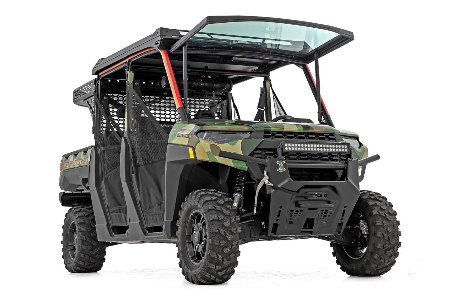 Electric Tilt Windshield | Glass | Formed Frame | Polaris Ranger XP 1000 - Windshields (Image 4 of 6)