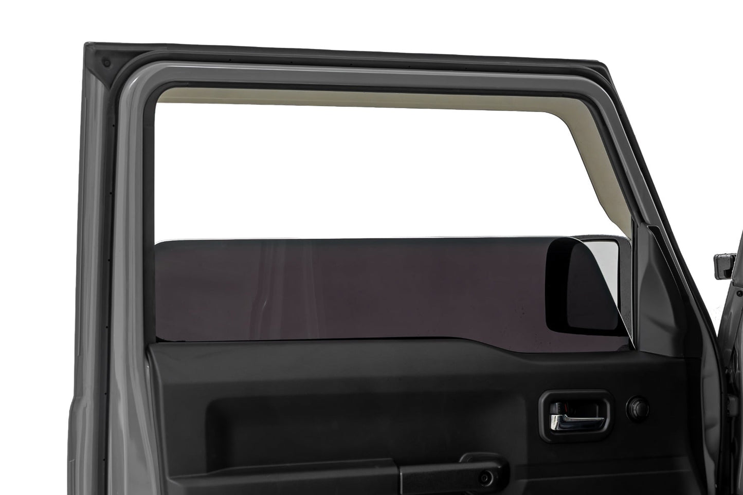 Impact Resistant Side Window Deflectors | Tape On Rain Guard | Suzuki Jimny 3 Door (2018-2026) - Misc 25% (Image 3 of 5)