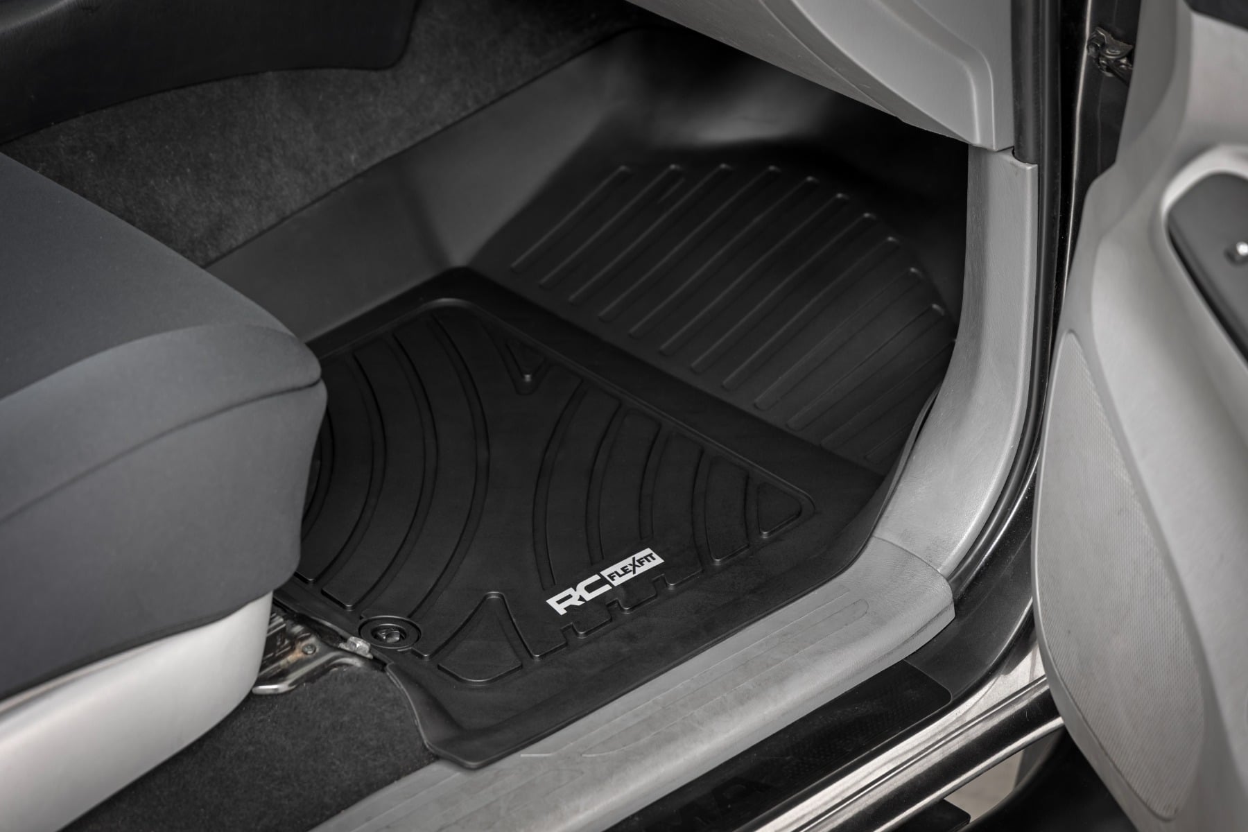 Flex-Fit Floor Mats | Front and Rear | Toyota Tacoma 2WD/4WD (2012-2015) - Interior & Mats (Image 3 of 6)