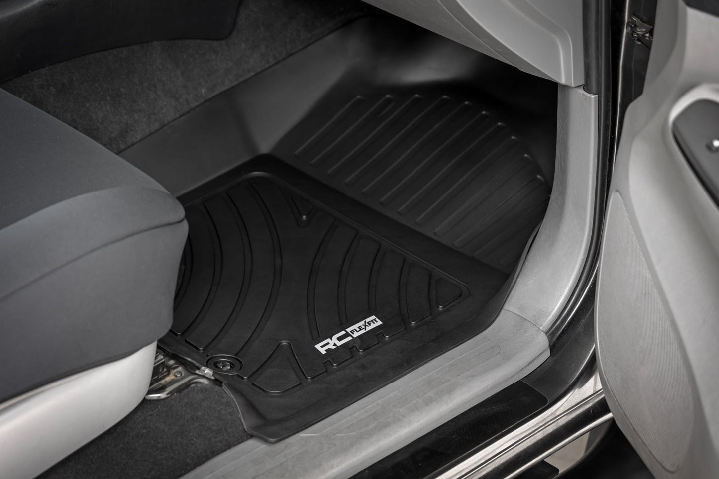 Flex-Fit Floor Mats | Front and Rear | Toyota Tacoma 2WD/4WD (2012-2015) - Interior & Mats (Image 3 of 6)