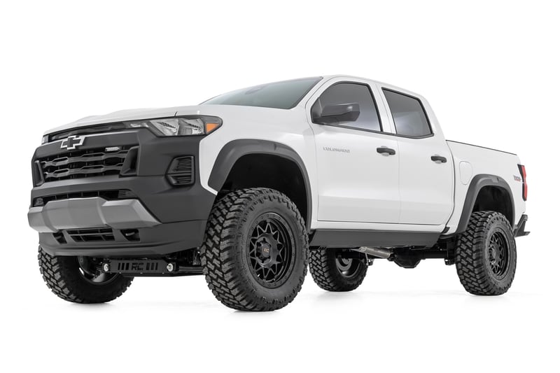 Rough Country 78 Series Wheel | Simulated Beadlock | Black | 18x9 | 8x180 | 0mm (manufacturer page)