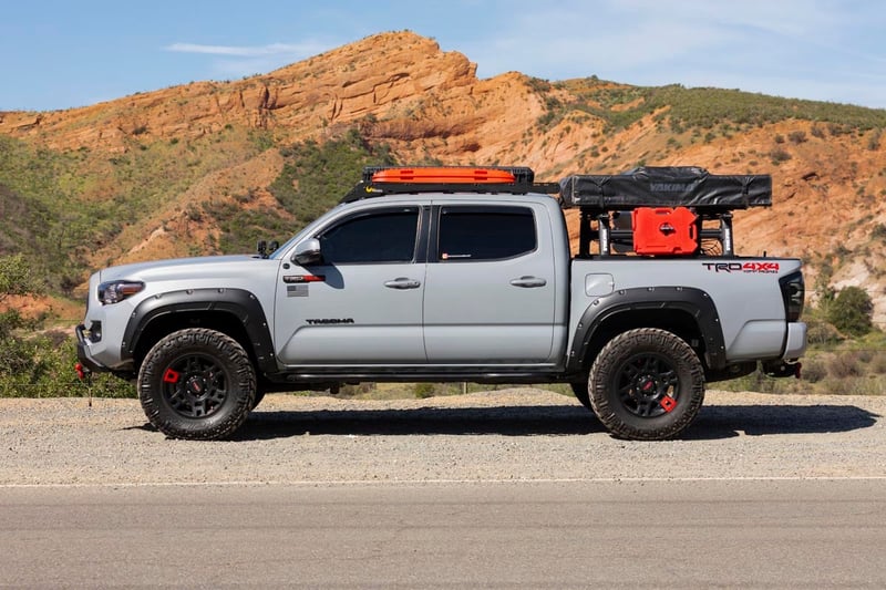RC Defender Fender Flares | 202 Black Onyx | Toyota Tacoma 2WD/4WD (2016-2023) (manufacturer page)