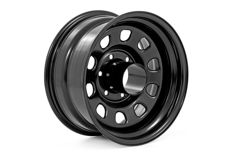 Steel Wheel | Black | 17x9 | 6x135 | 3.50 Bore | +0 - RC Wheels (Image 1 of 6)