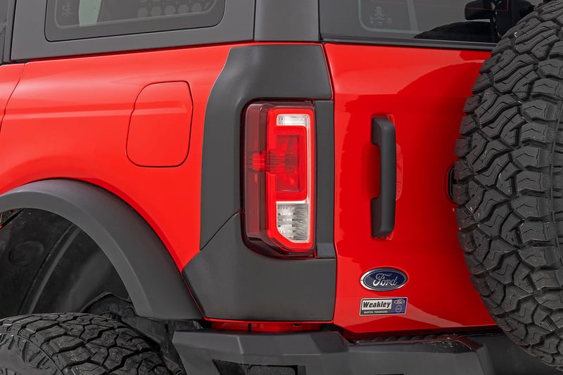 RC Trail Cladding | Rear Corners | Ford Bronco 4WD (2021-2026) (manufacturer page)