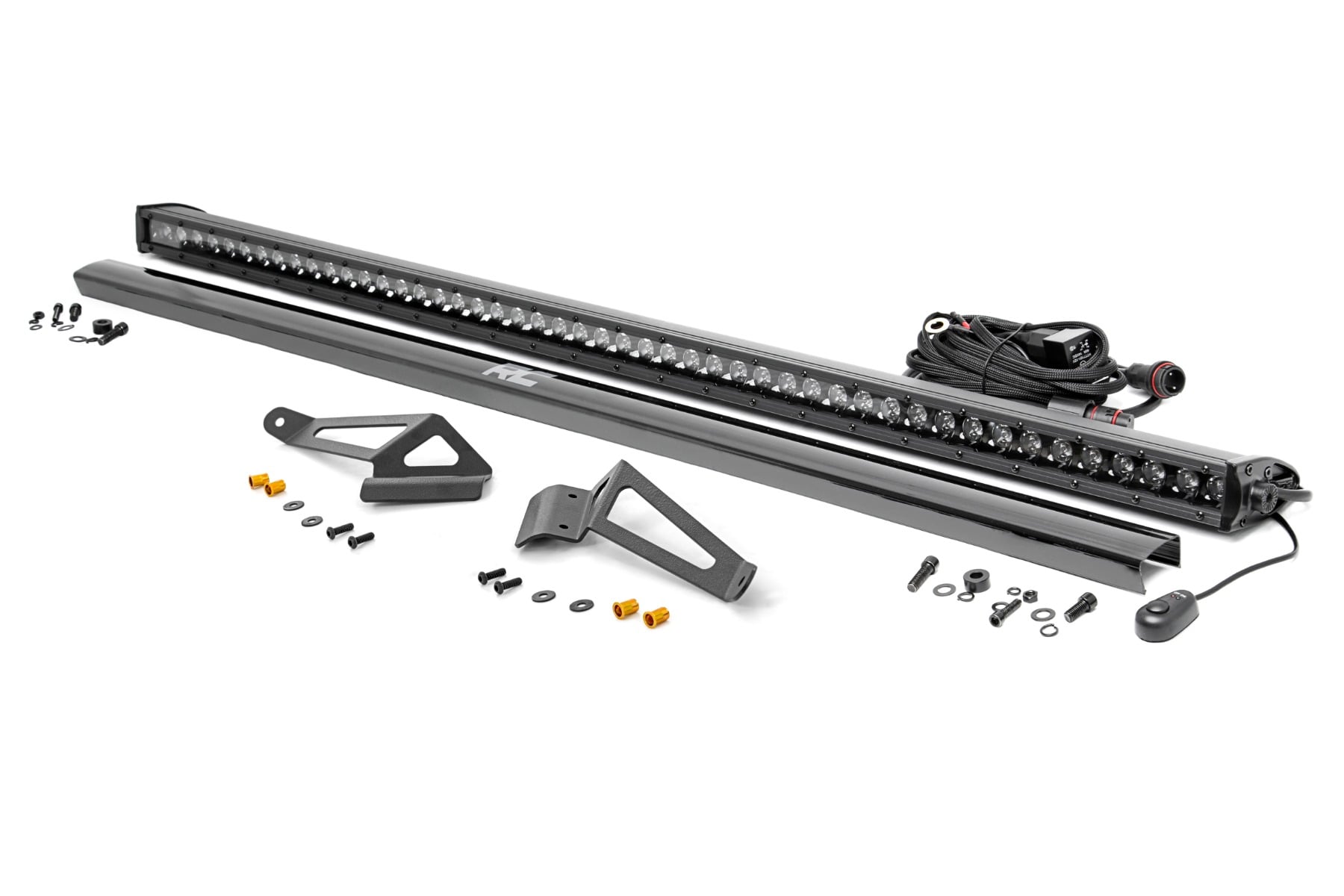 LED Light Kit | Front Mount | 50" Black Single Row | CFMOTO UFORCE 1000 - Lighting & Acc (Image 1 of 6)