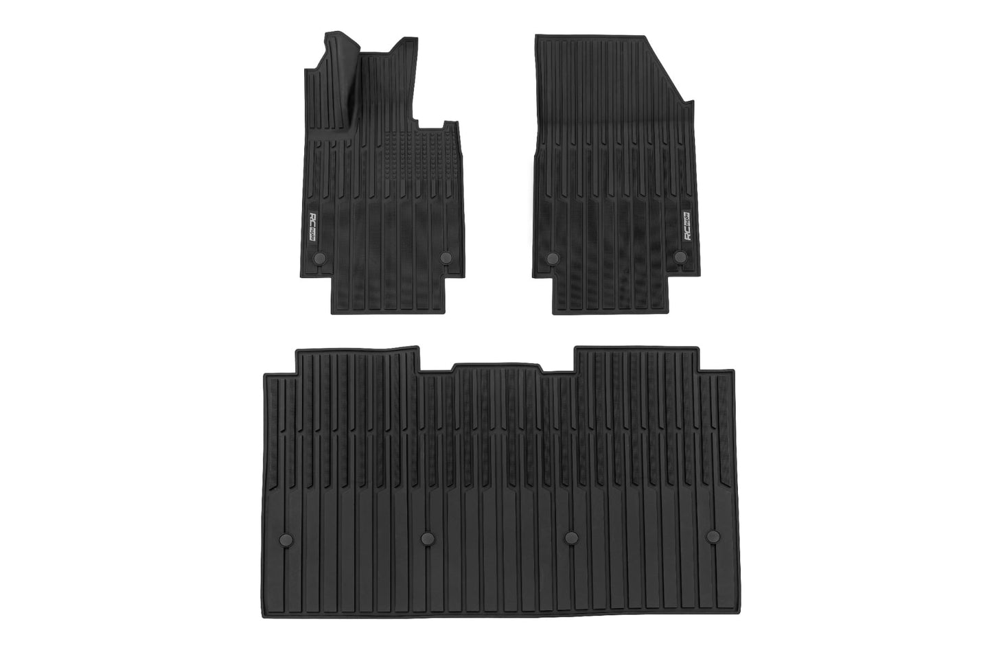 Flex-Fit Floor Mats | FR & RR | Tesla Cybertruck 4WD (2024-2026) - Interior & Mats (Image 1 of 6)