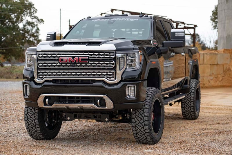 RC 7 Inch Lift Kit | NTD | Vertex Shocks | w/ Overloads | Chevy/GMC 2500HD/3500HD (20-26) (manufacturer page)