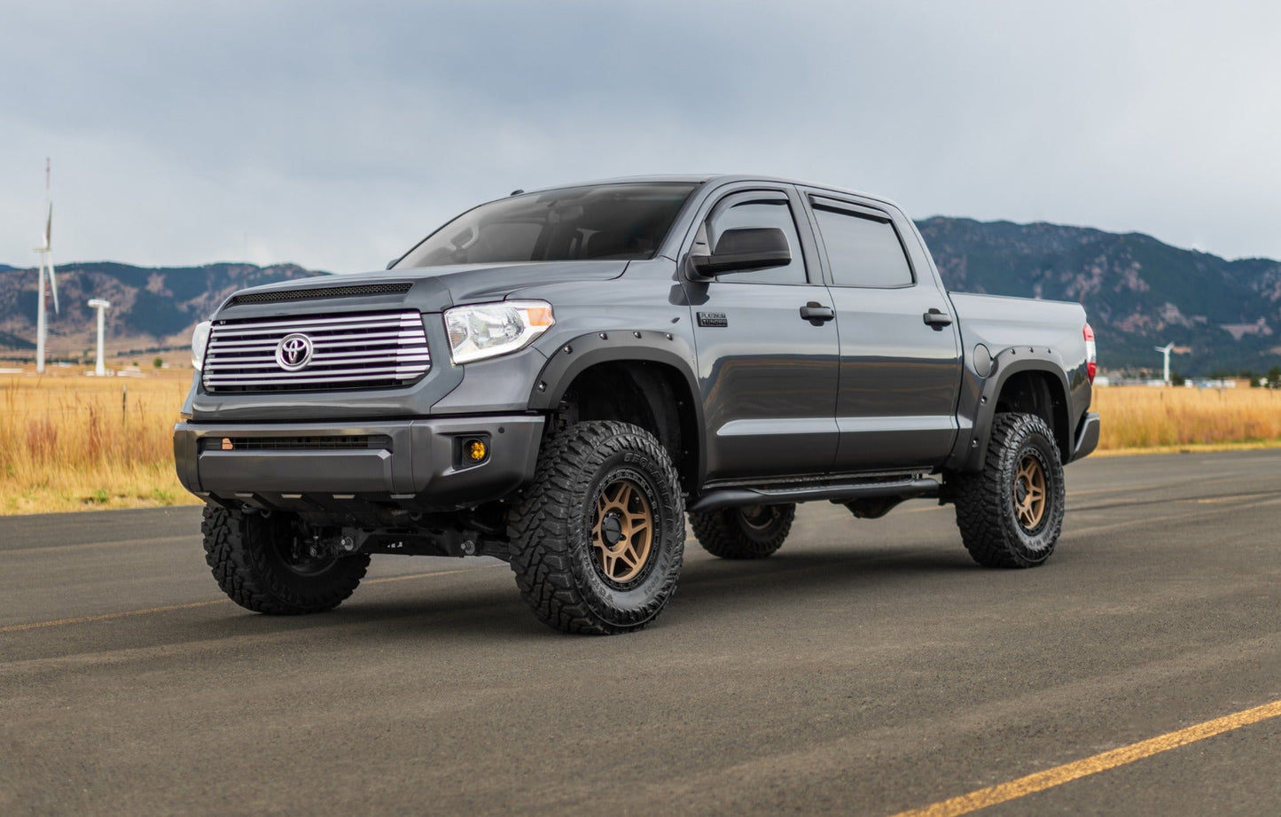 Pocket Fender Flares | 8W2 Cavalry Blue | Toyota Tundra 2WD/4WD (2014-2021) - Fender Flares (Image 2 of 4)