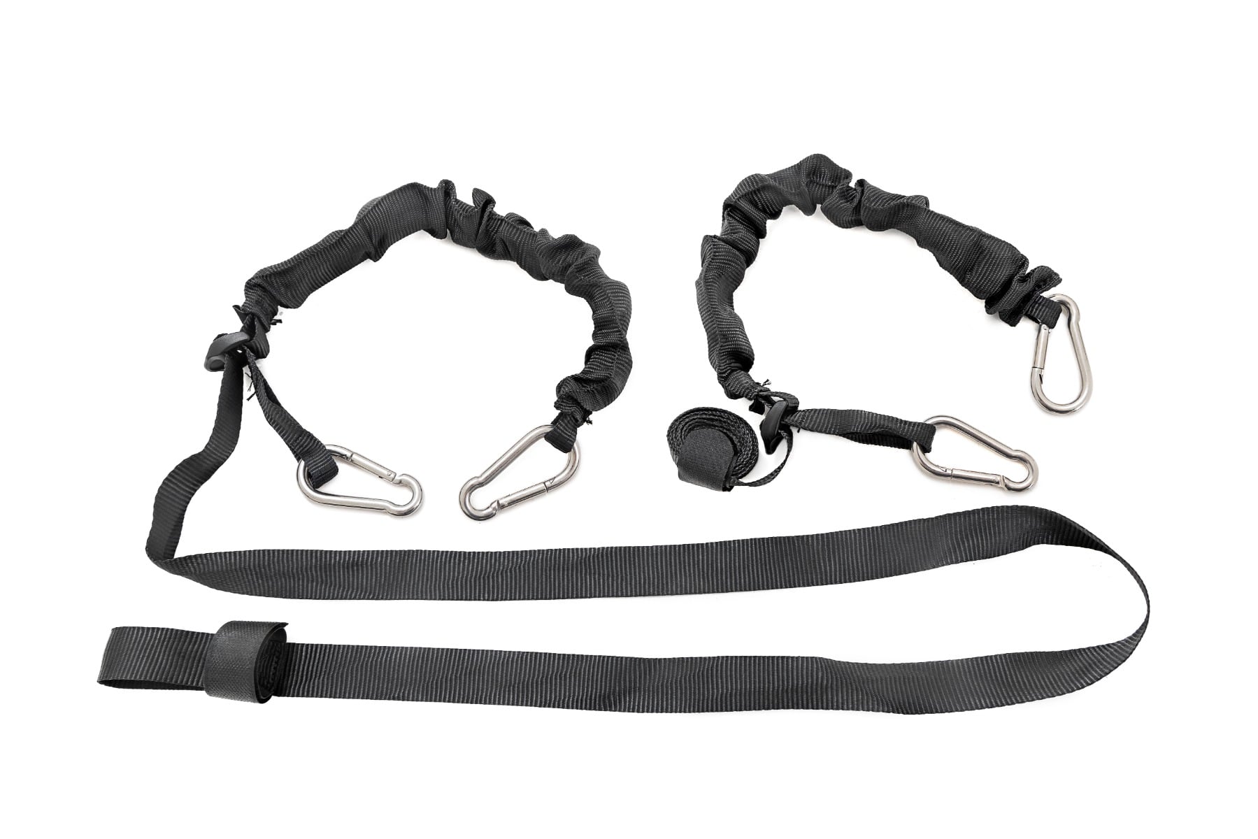 Elastic Straps | Carabiner Ends | 1" X 6' | Pair - Other Finished Goods (Image 1 of 2)