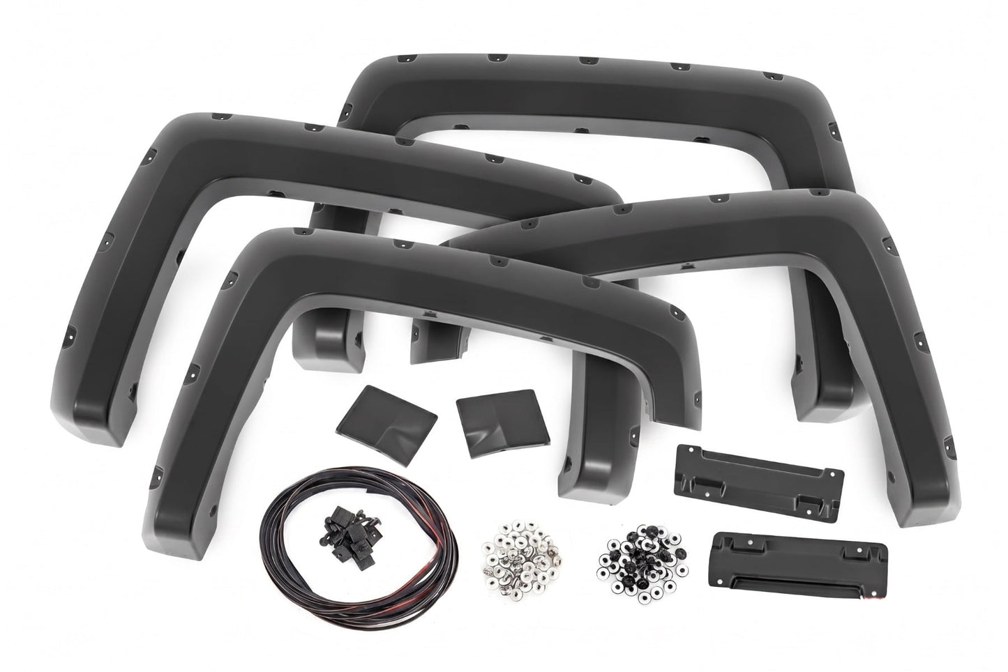 Pocket Fender Flares | 6'7" & 8' Bed | GPA Graphite | Chevy Silverado 1500 (14-18)/2500HD - Fender Flares (Image 3 of 6)