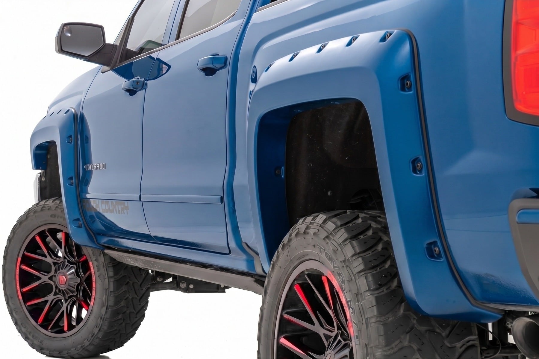 Pocket Fender Flares | 5'9" Bed | G1K Deep Ocean Blue | Chevy Silverado 1500 (14-18 & Classic) - Fender Flares (Image 1 of 5)