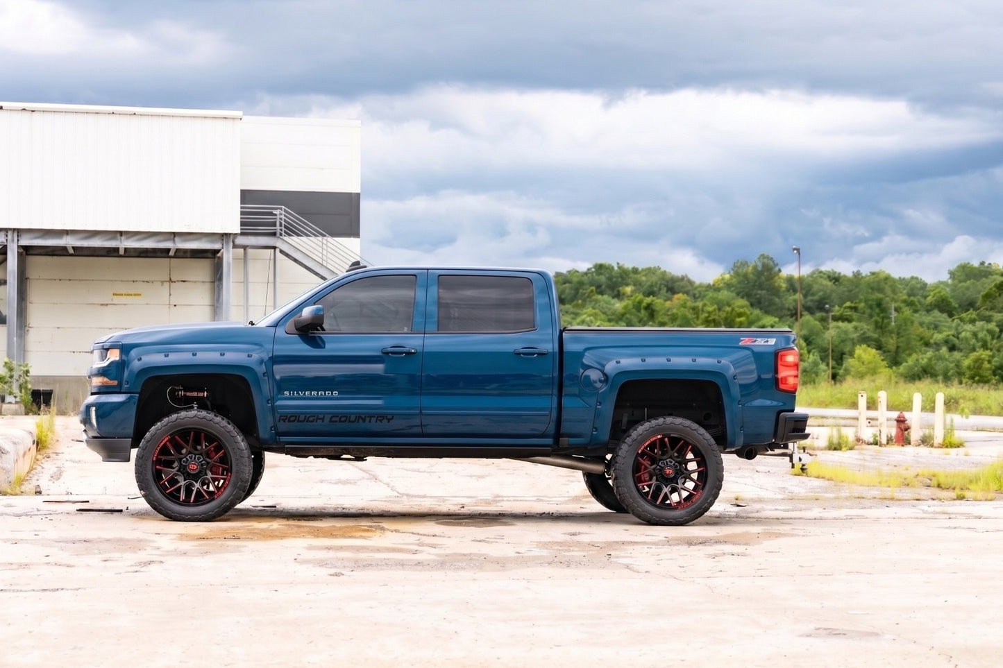 Pocket Fender Flares | 5'9" Bed | G1K Deep Ocean Blue | Chevy Silverado 1500 (14-18 & Classic) - Fender Flares (Image 5 of 5)