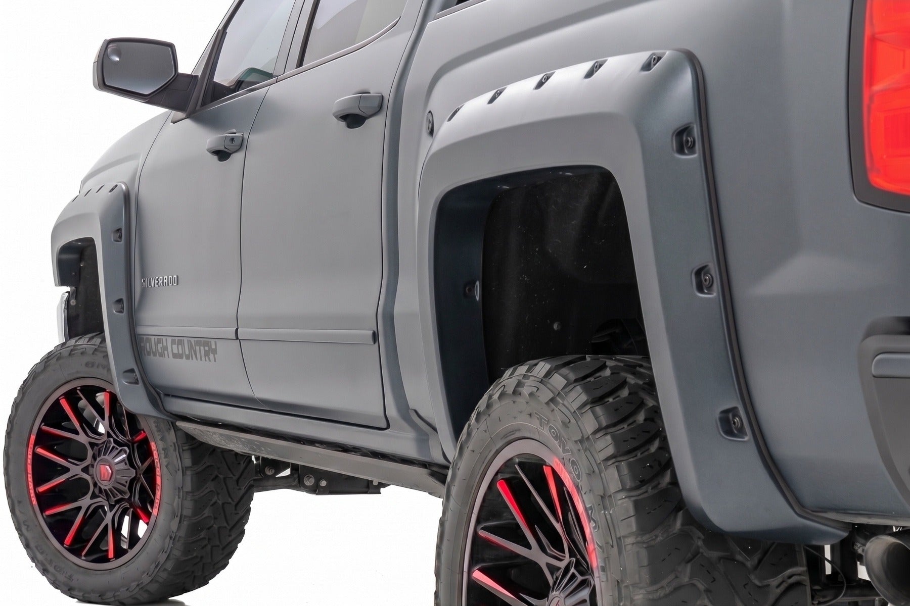 Pocket Fender Flares | 5'9" Bed | GPA Graphite | Chevy Silverado 1500 (14-18 & Classic) - Fender Flares (Image 1 of 6)