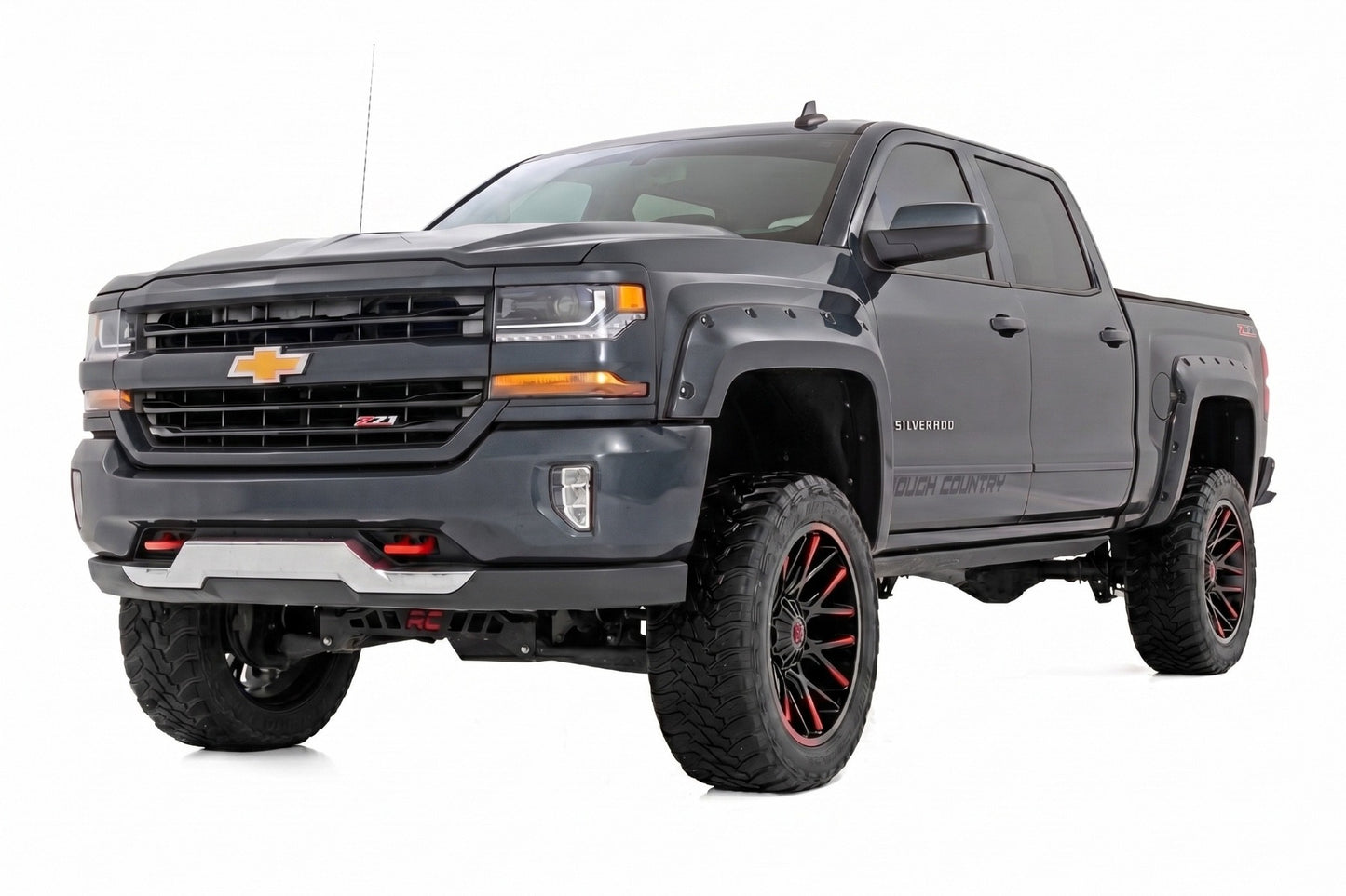 Pocket Fender Flares | 5'9" Bed | GPA Graphite | Chevy Silverado 1500 (14-18 & Classic) - Fender Flares (Image 2 of 6)