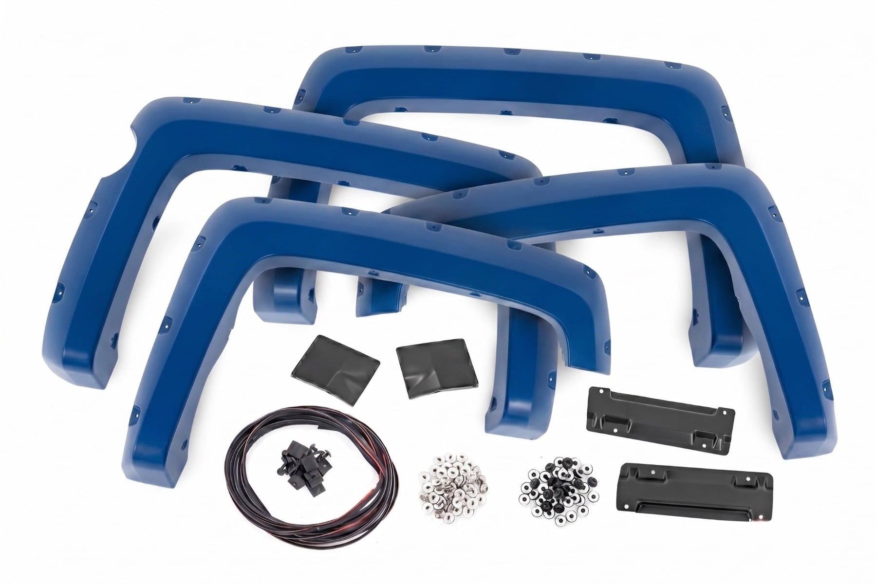 Pocket Fender Flares | 5'9" Bed | GA0 North-Sky Blue | Chevy Silverado 1500 (14-18 & Classic) - Fender Flares (Image 3 of 6)