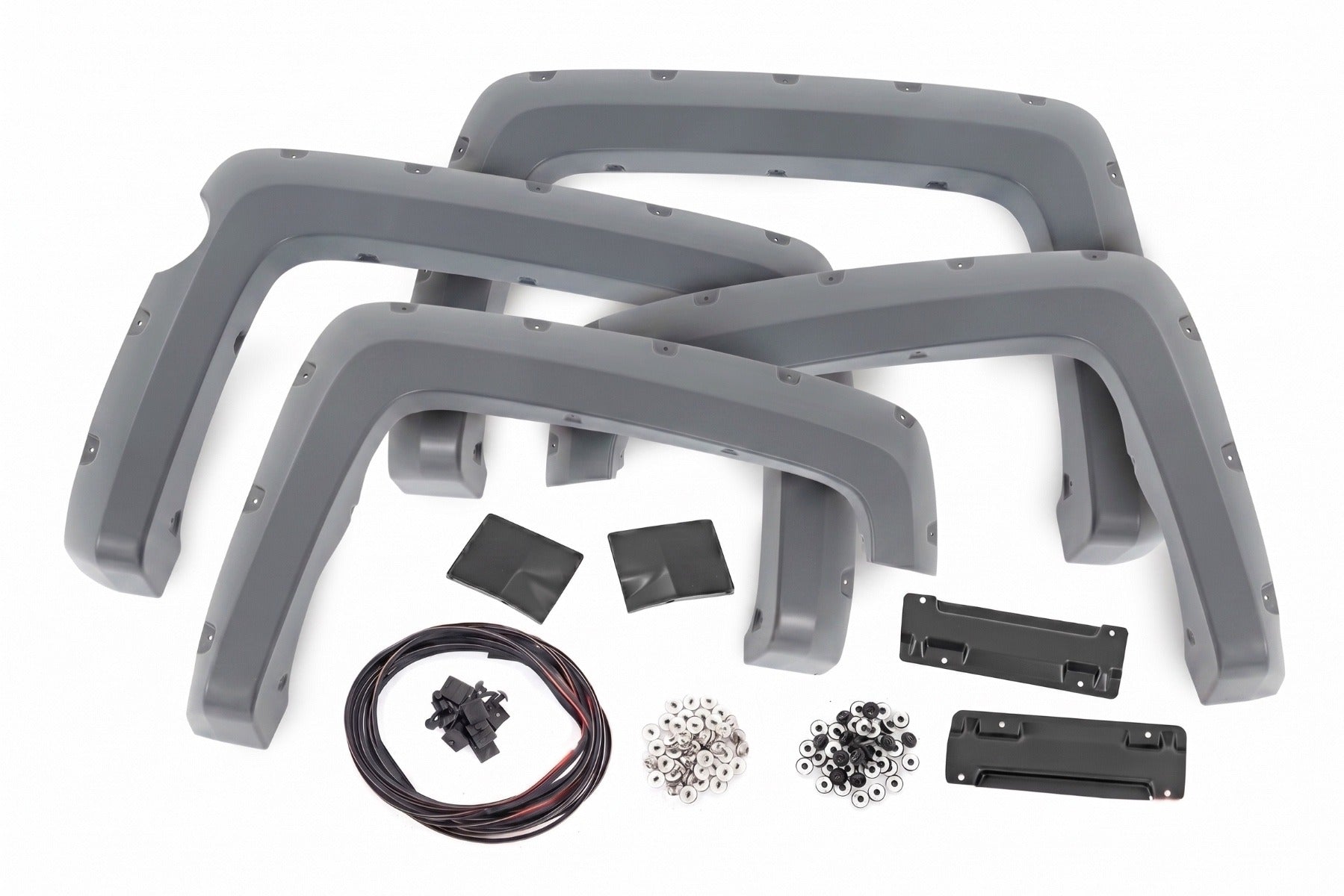 Pocket Fender Flares | 5'9" Bed | G1C Overcast | Chevy Silverado 1500 (14-18 & Classic) - Fender Flares (Image 3 of 6)