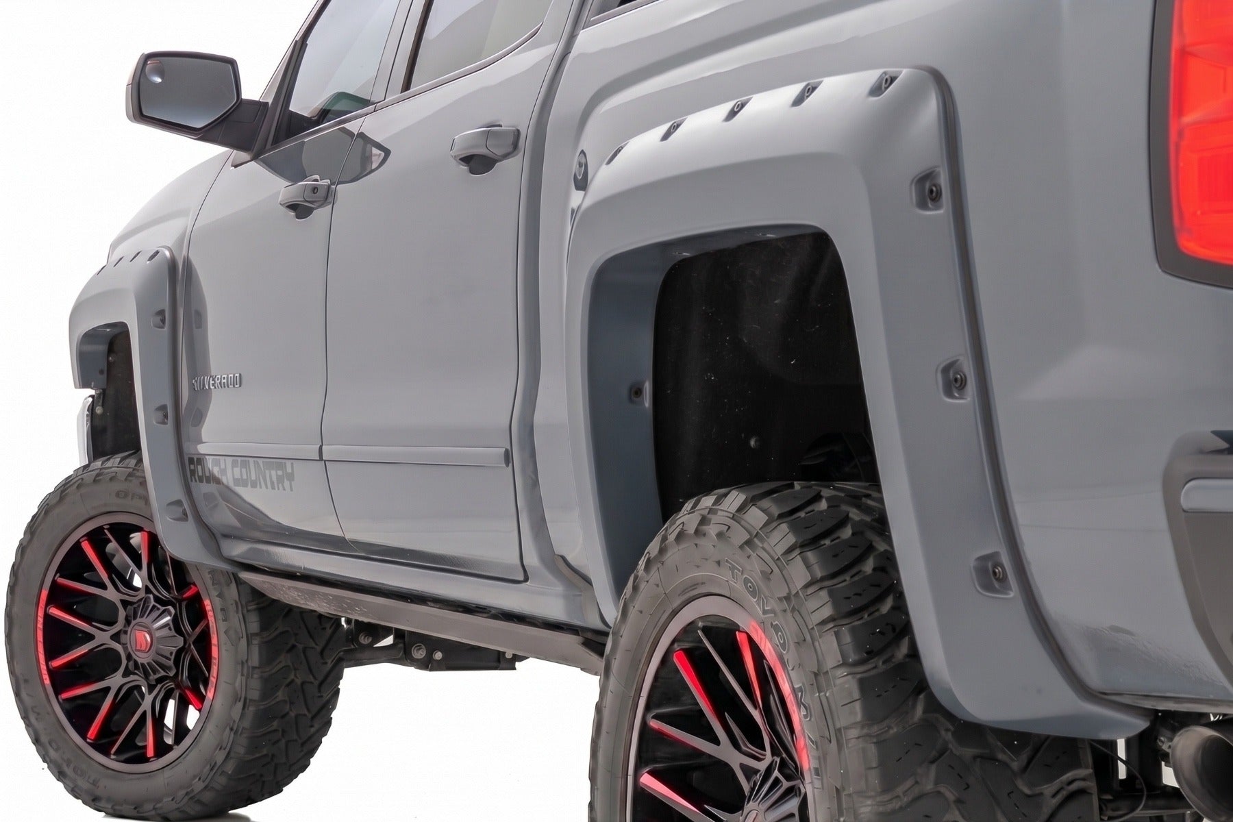 Pocket Fender Flares | 5'9" Bed | G1C Overcast | Chevy Silverado 1500 (14-18 & Classic) - Fender Flares (Image 1 of 6)