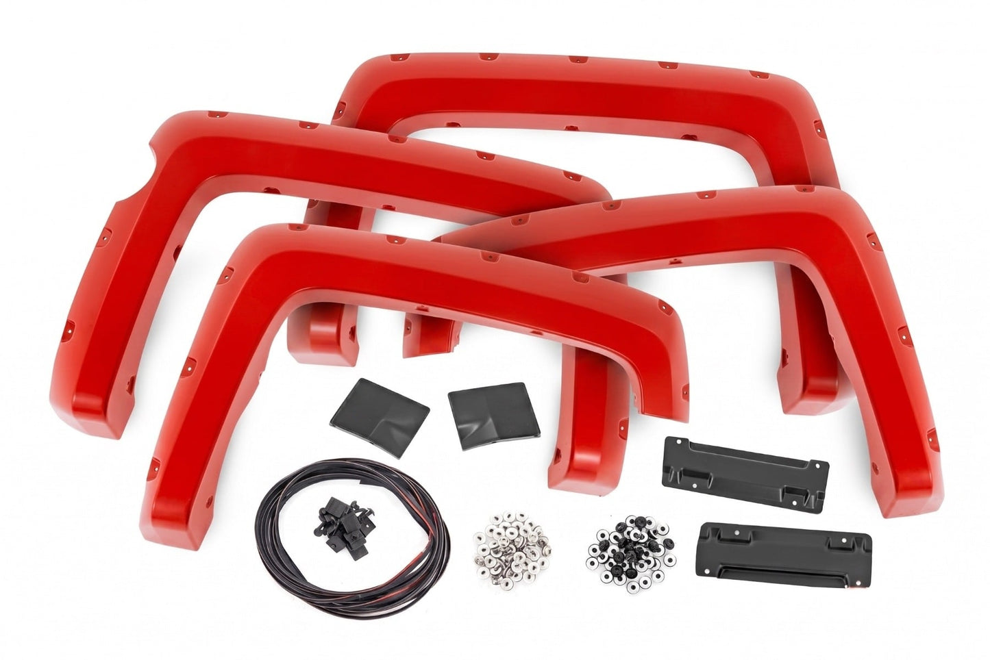 Pocket Fender Flares | 5'9" Bed | G7C Red Hot | Chevy Silverado 1500 (14-18 & Classic) - Fender Flares (Image 3 of 6)