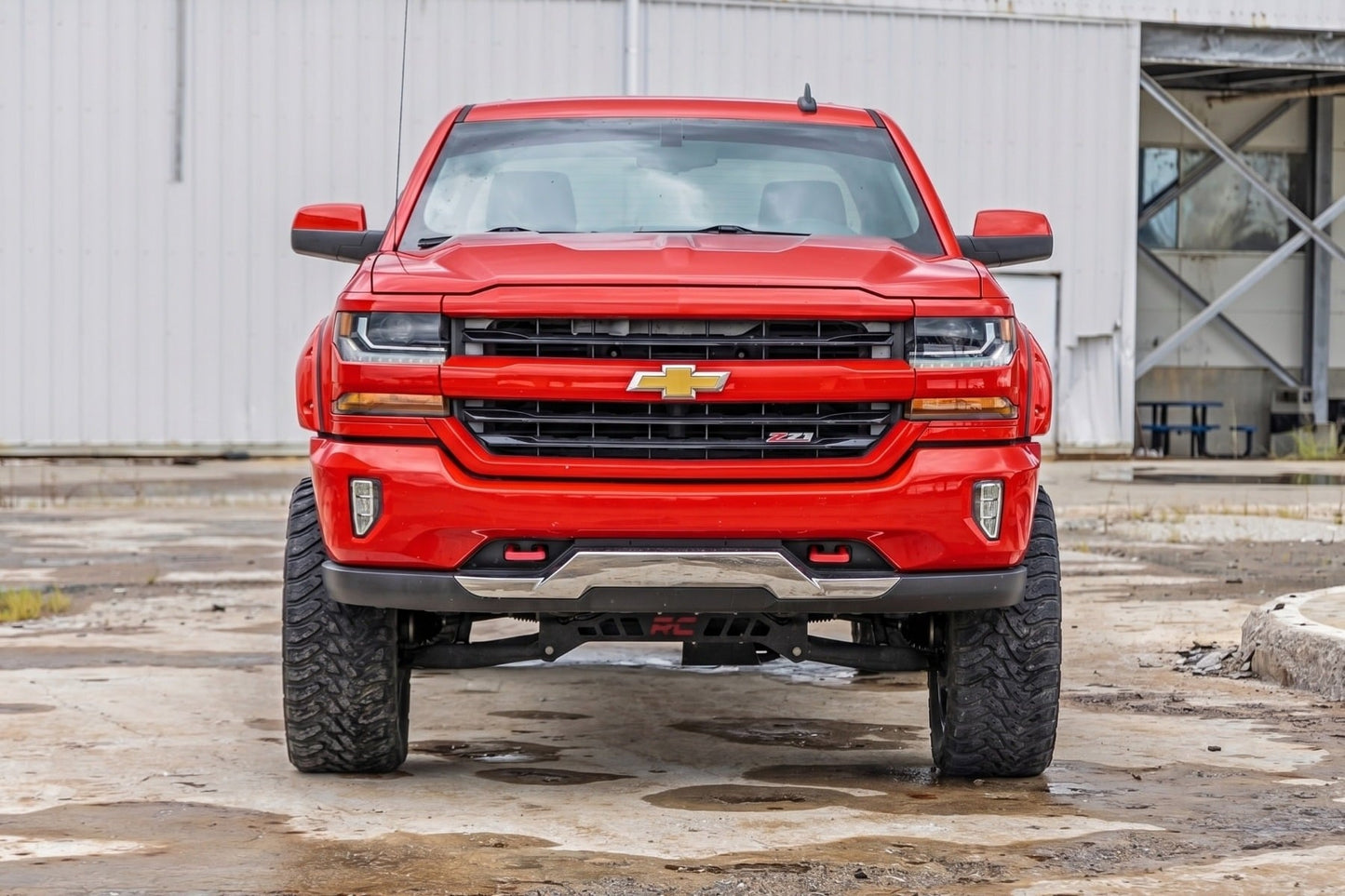 Pocket Fender Flares | 6'7" & 8' Bed | G7C Red Hot | Chevy Silverado 1500 (14-18)/2500HD - Fender Flares (Image 6 of 6)