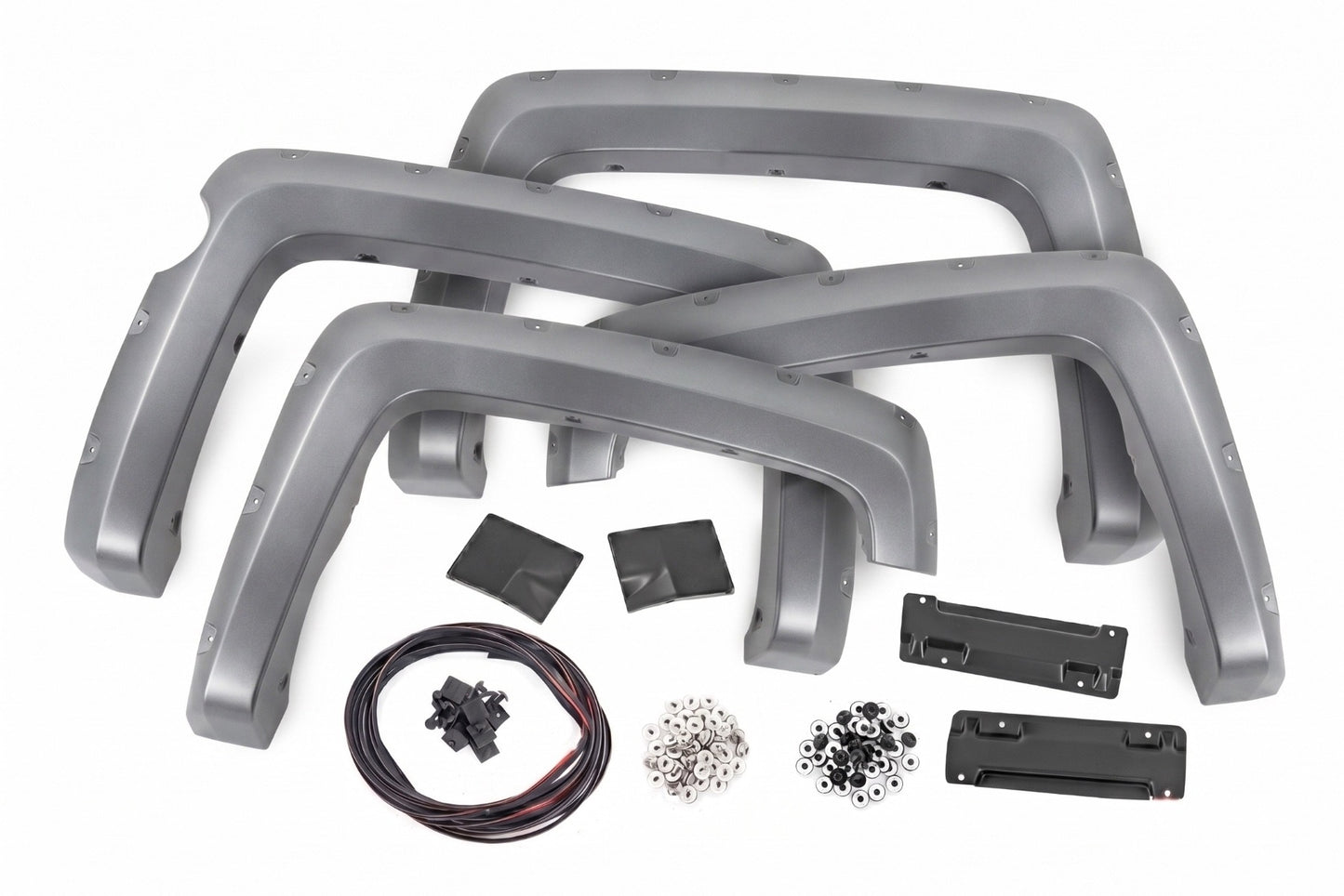 Pocket Fender Flares | 5'9" Bed | G9K Satin Steel | Chevy Silverado 1500 (14-18 & Classic) - Fender Flares (Image 3 of 6)