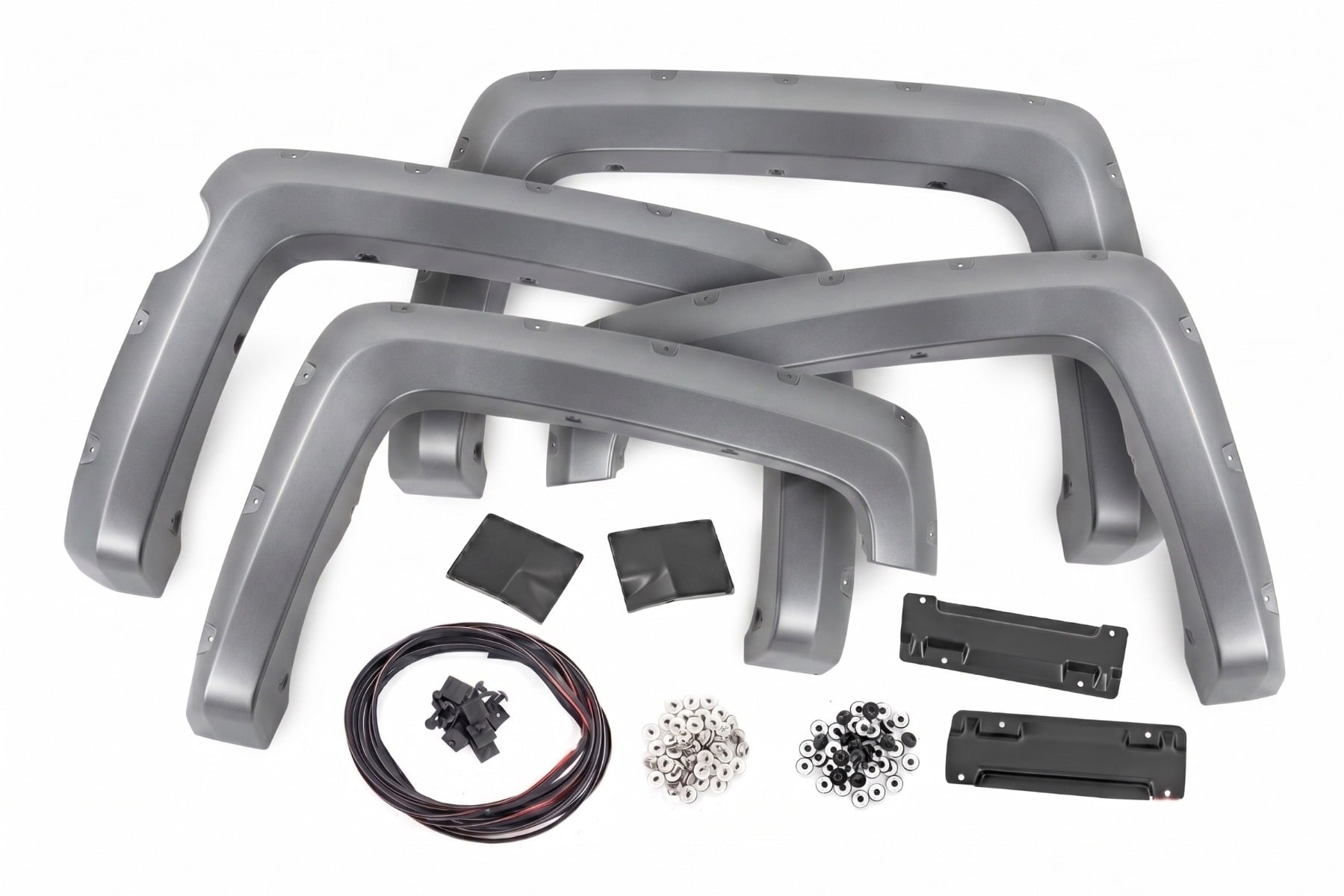 Pocket Fender Flares | 5'9" Bed | G9K Satin Steel | Chevy Silverado 1500 (14-18 & Classic) - Fender Flares (Image 3 of 6)