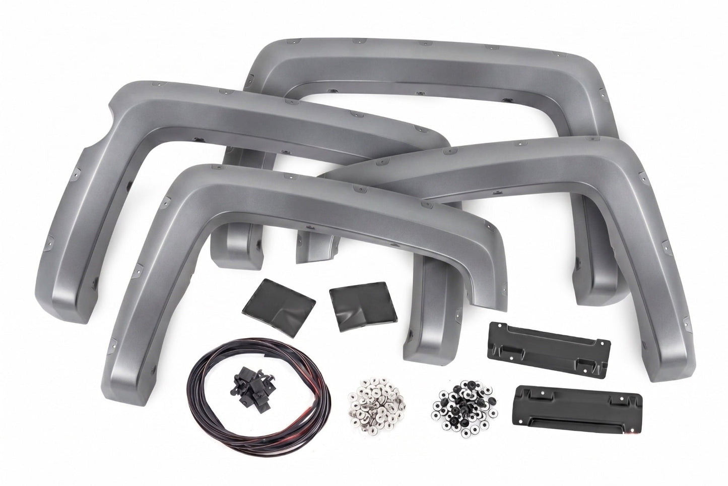 Pocket Fender Flares | 5'9" Bed | G9K Satin Steel | Chevy Silverado 1500 (14-18 & Classic) - Fender Flares (Image 3 of 6)
