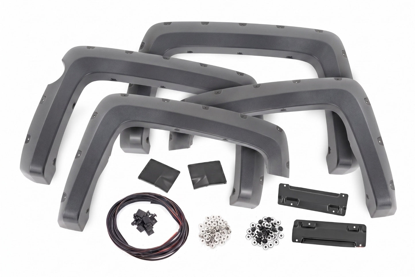 Pocket Fender Flares | 5'9" Bed | GJI Shadow Gray | Chevy Silverado 1500 (14-18 & Classic) - Fender Flares (Image 3 of 6)
