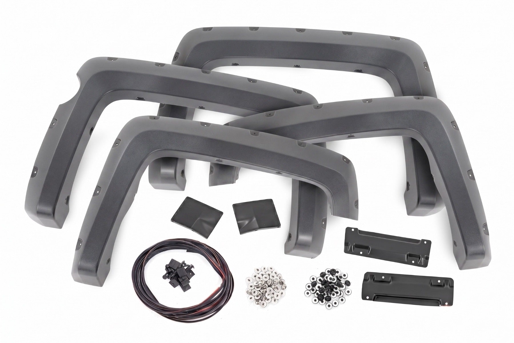 Pocket Fender Flares | 5'9" Bed | GJI Shadow Gray | Chevy Silverado 1500 (14-18 & Classic) - Fender Flares (Image 3 of 6)