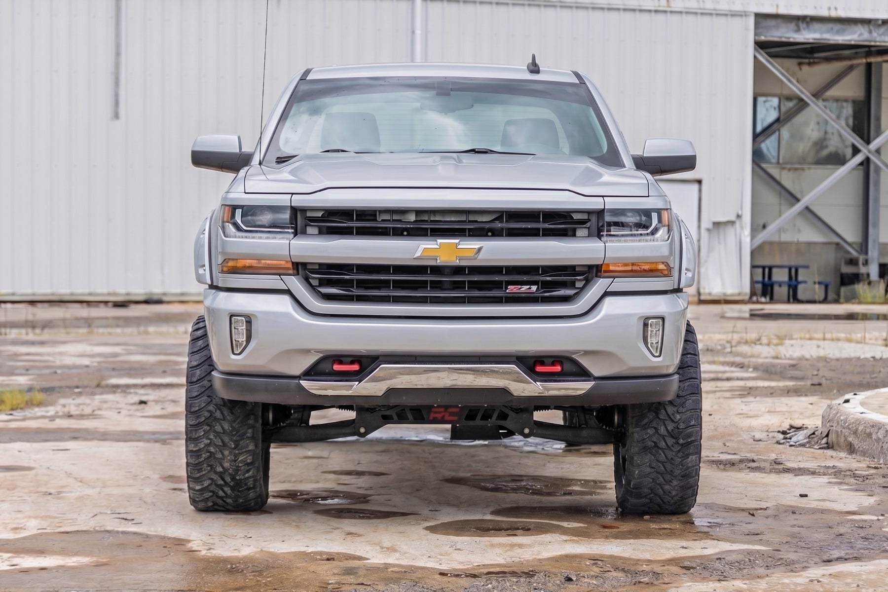 Pocket Fender Flares | 5'9" Bed | GAN Silver Ice Metallic | Chevy Silverado 1500 (14-18 & Classic) - Fender Flares (Image 6 of 6)