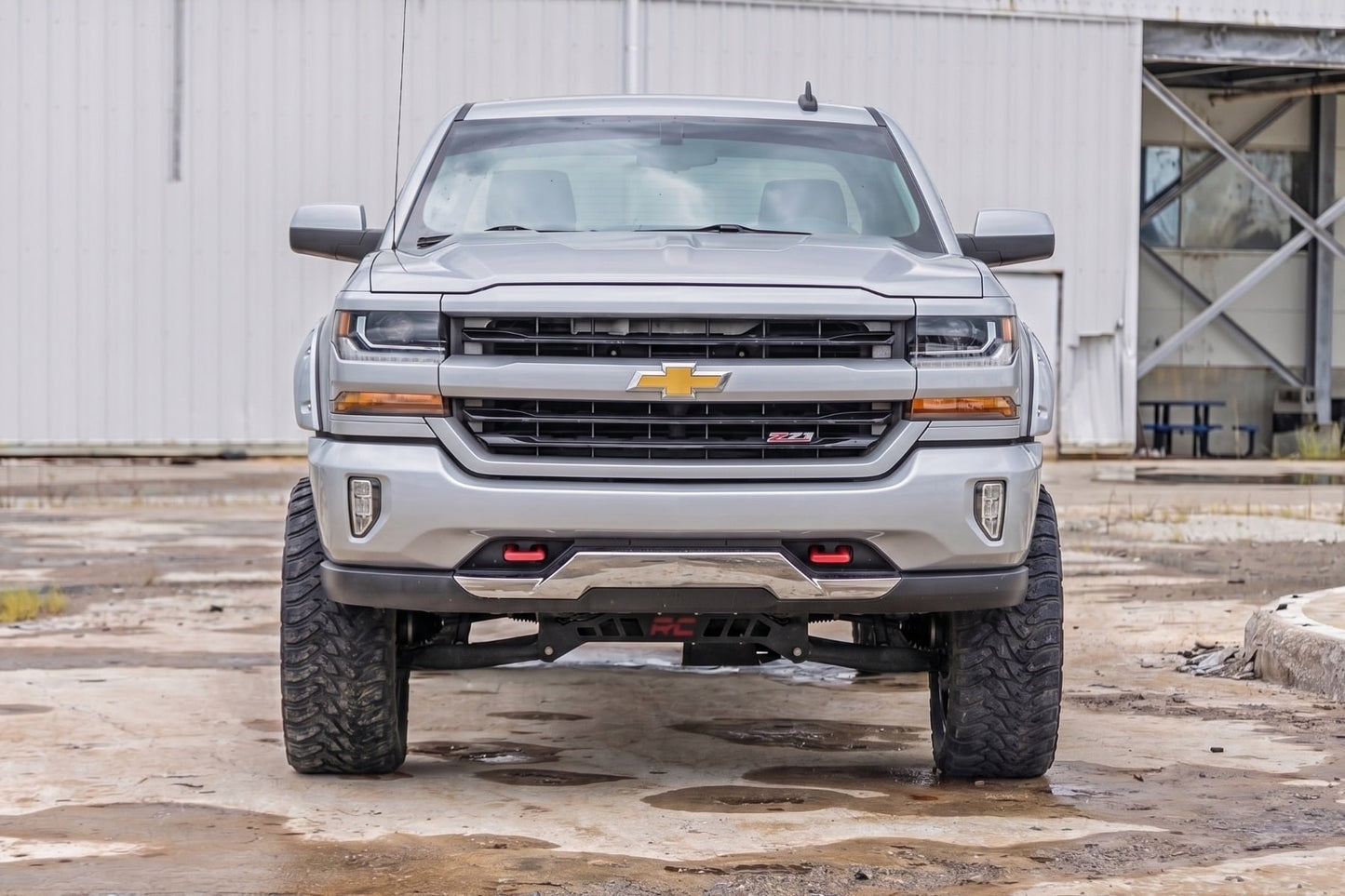 Pocket Fender Flares | 5'9" Bed | GAN Silver Ice Metallic | Chevy Silverado 1500 (14-18 & Classic) - Fender Flares (Image 6 of 6)