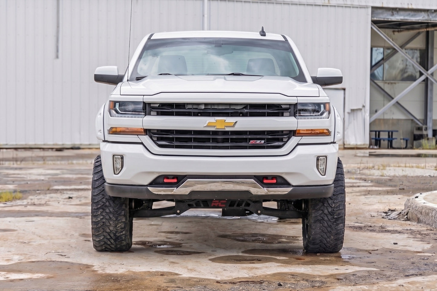 Pocket Fender Flares | 5'9" Bed | GAZ Summit White | Chevy Silverado 1500 (14-18 & Classic) - Fender Flares (Image 6 of 6)