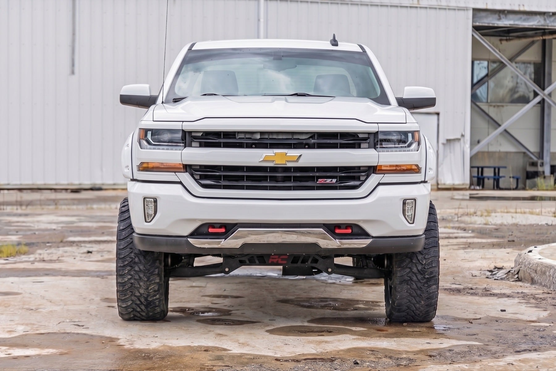 Pocket Fender Flares | 5'9" Bed | GAZ Summit White | Chevy Silverado 1500 (14-18 & Classic) - Fender Flares (Image 6 of 6)