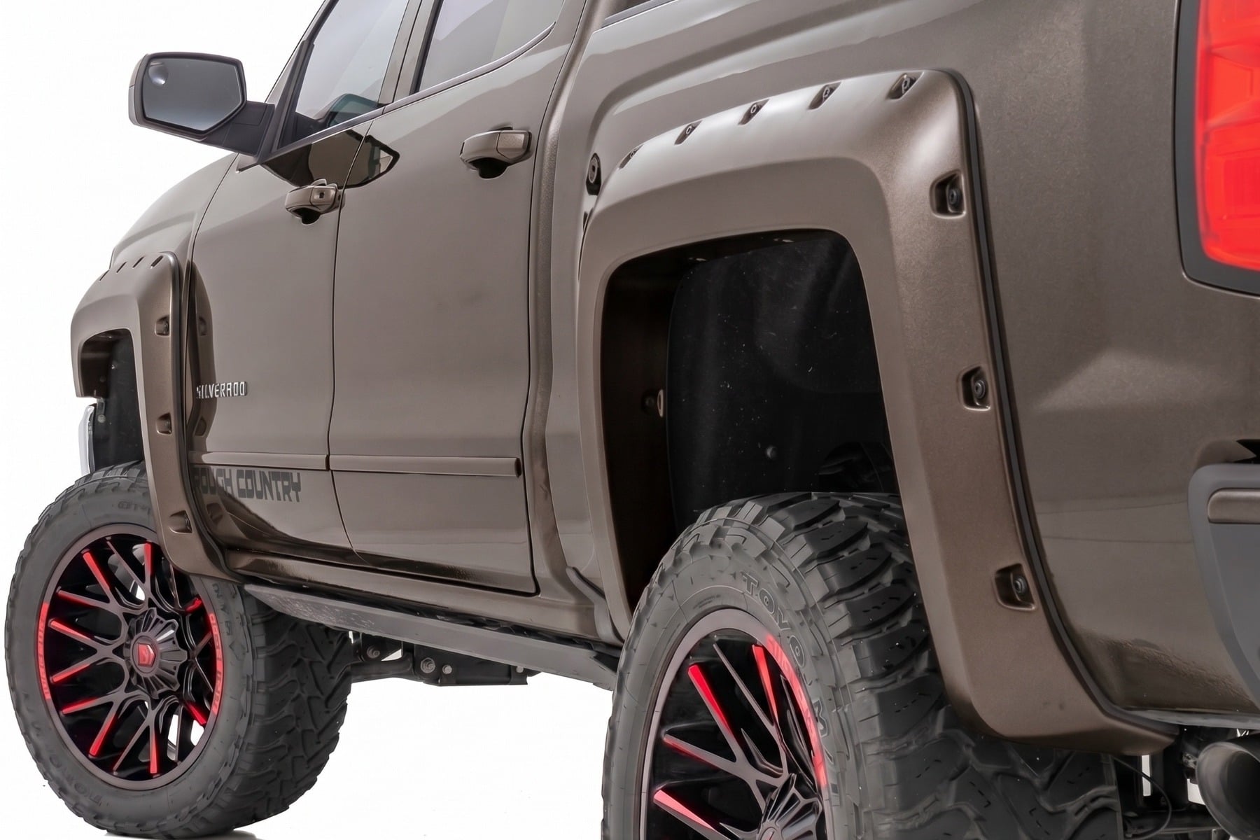Pocket Fender Flares | 5'9" Bed | GXG Tungsten | Chevy Silverado 1500 (14-18 & Classic) - Fender Flares (Image 1 of 6)