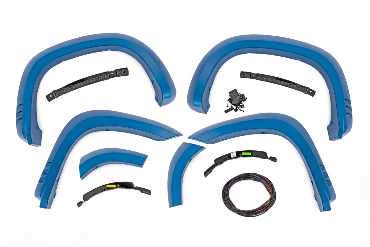 SF1 Fender Flares | GLT Glacier Blue | Chevy Silverado 1500 2WD/4WD (19-26) - Fender Flares (Image 4 of 6)