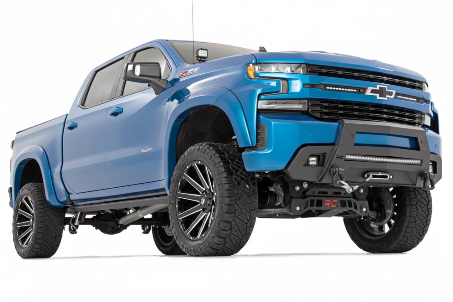 SF1 Fender Flares | GLT Glacier Blue | Chevy Silverado 1500 2WD/4WD (19-26) - Fender Flares (Image 2 of 6)