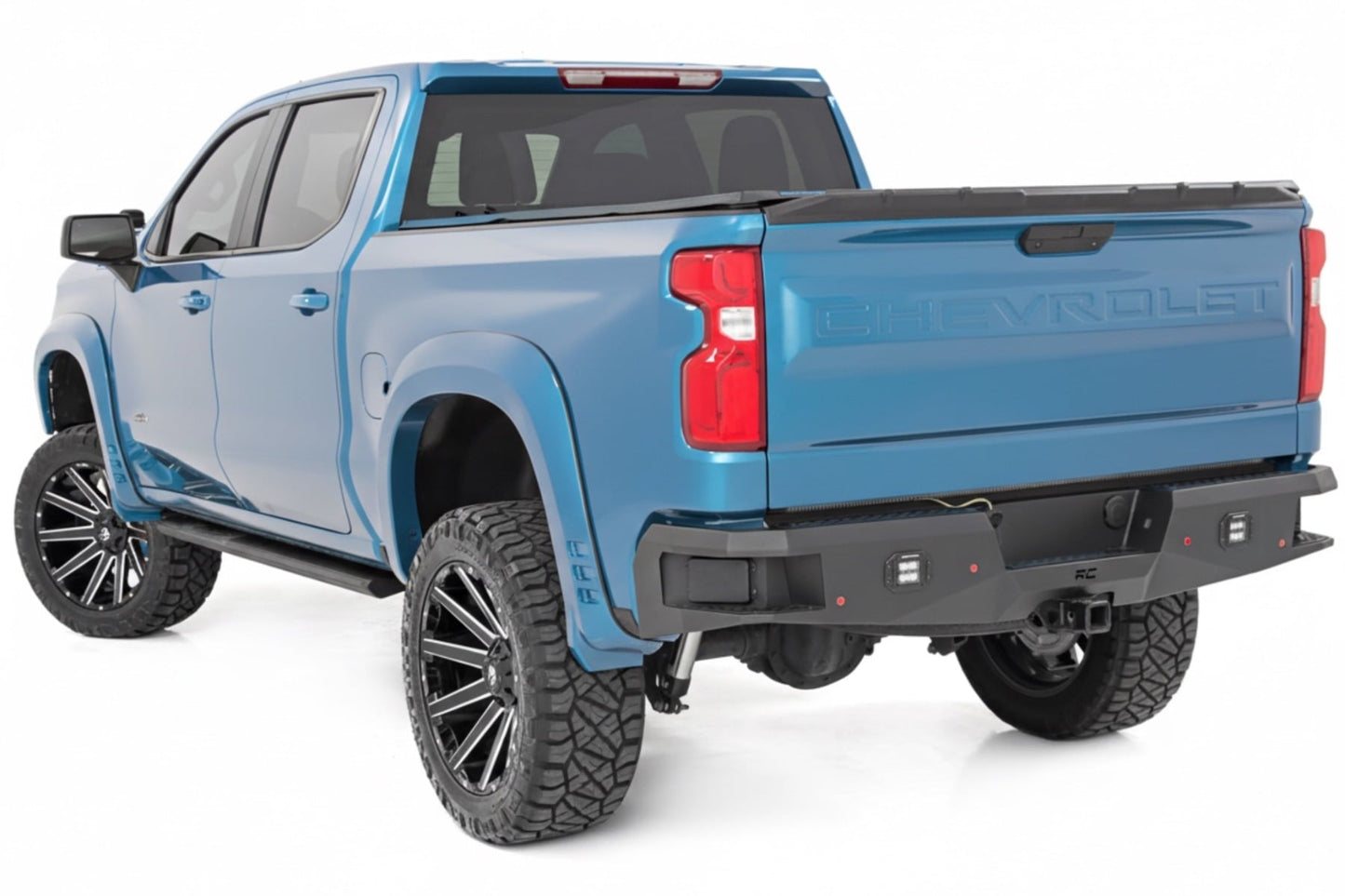 SF1 Fender Flares | GLT Glacier Blue | Chevy Silverado 1500 2WD/4WD (19-26) - Fender Flares (Image 3 of 6)