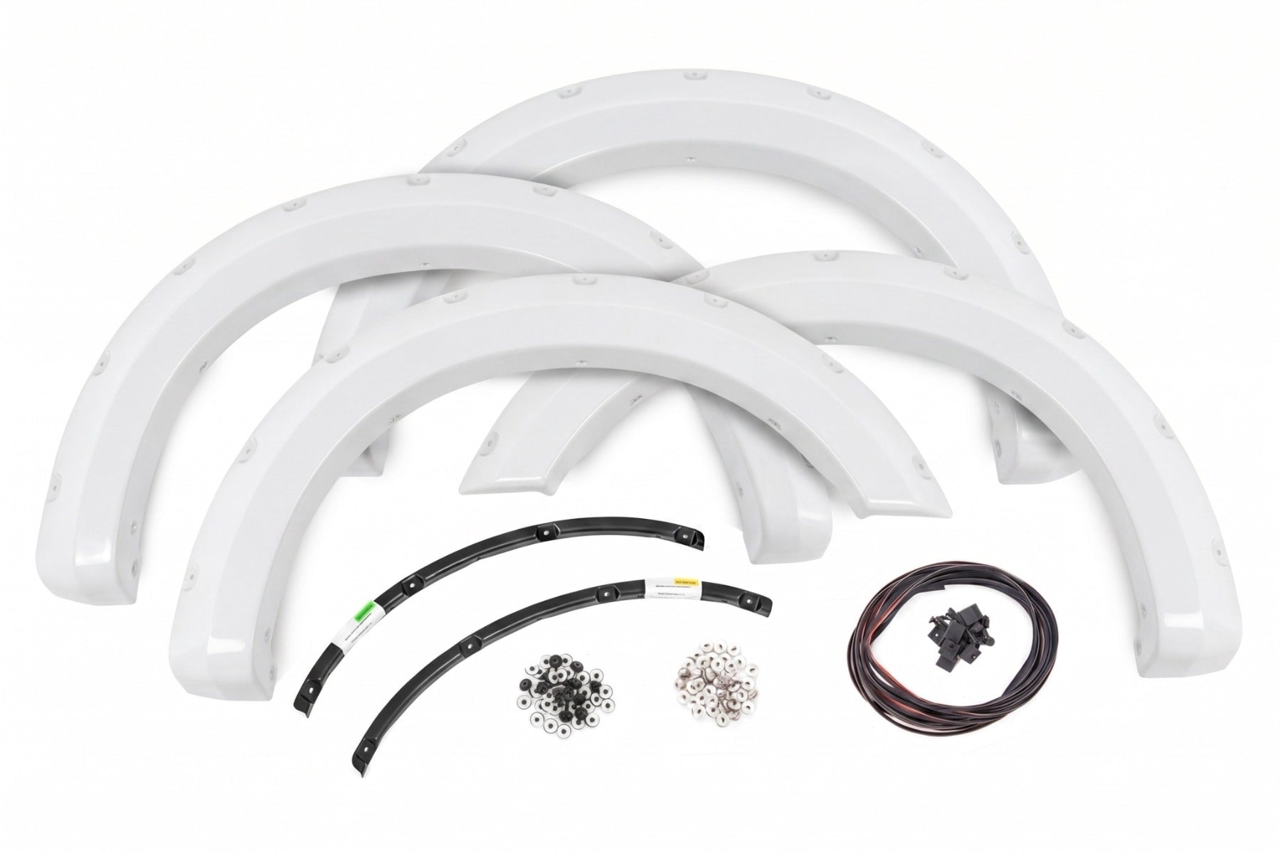 Pocket Fender Flares | Z1 Oxford White | Ford F-250/F-350 Super Duty (23-26) - Fender Flares (Image 4 of 6)