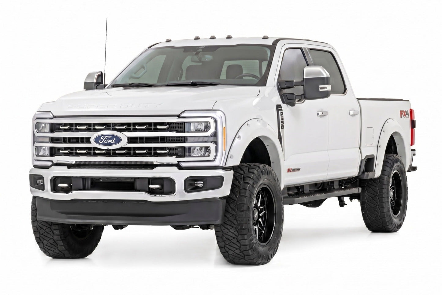 Pocket Fender Flares | Z1 Oxford White | Ford F-250/F-350 Super Duty (23-26) - Fender Flares (Image 2 of 6)