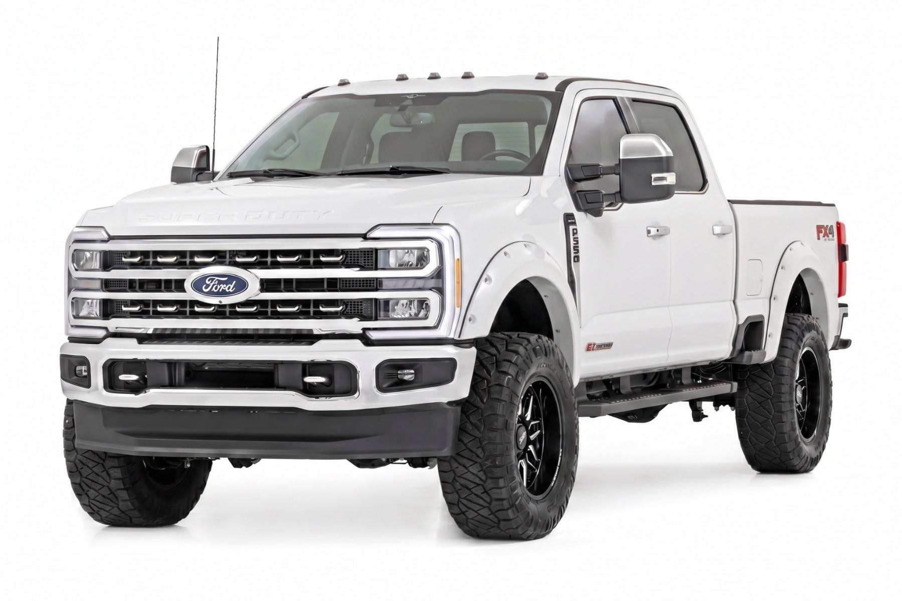 Pocket Fender Flares | Z1 Oxford White | Ford F-250/F-350 Super Duty (23-26) - Fender Flares (Image 2 of 6)