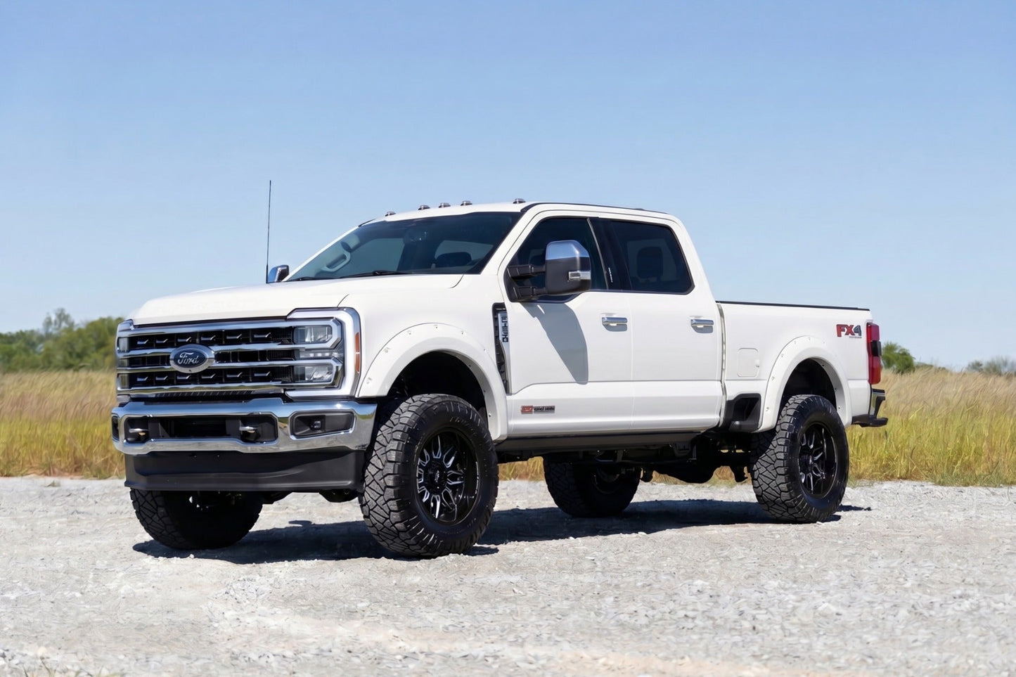 Pocket Fender Flares | Z1 Oxford White | Ford F-250/F-350 Super Duty (23-26) - Fender Flares (Image 5 of 6)