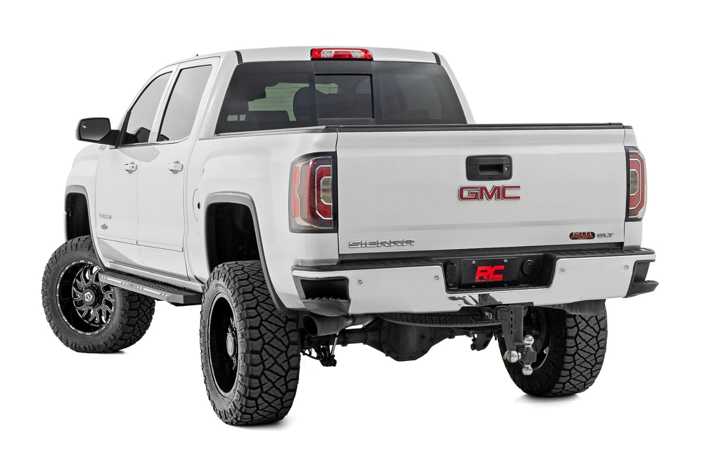AC2 Running Boards | Amber/White | Crew Cab | Chevy/GMC 1500 (07-18) - Steps & Runningboard (Image 5 of 6)