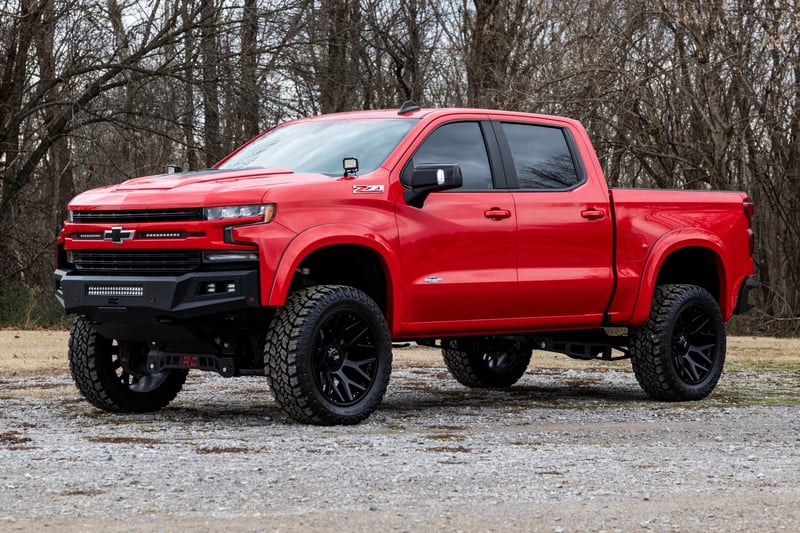 RC Sport Fender Flares | GJI Shadow Gray | Chevy Silverado 1500 2WD/4WD (19-26) (manufacturer page)