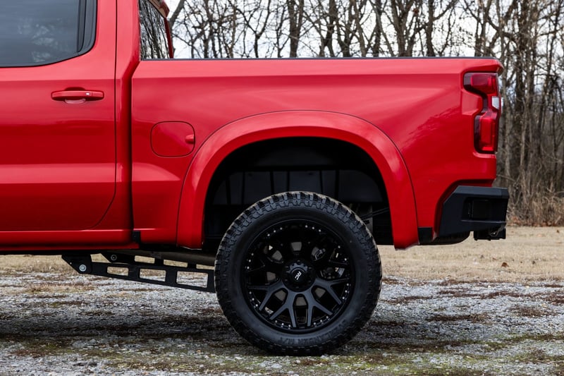 RC Sport Fender Flares | GJI Shadow Gray | Chevy Silverado 1500 2WD/4WD (19-26) (manufacturer page)