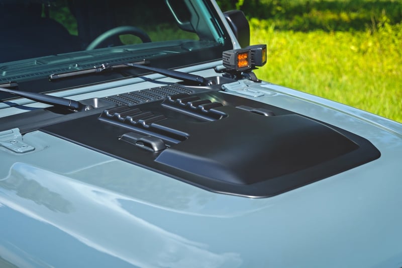 RC Hood Scoop | PY5 Nacho | Jeep Gladiator JT/Wrangler JL 4WD (2018-2026) (manufacturer page)